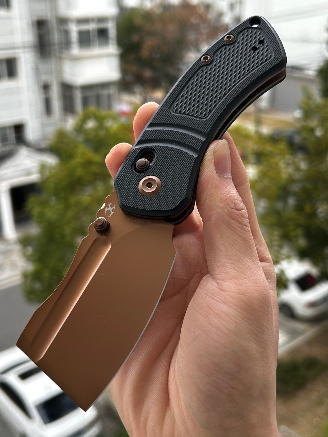 Kansept Korvid V  D2钢 G10手柄 TE2030V1 黑色 419