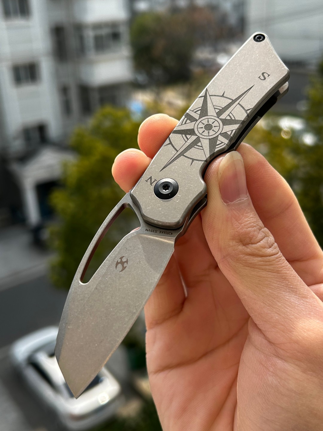 20【特惠】KANSEPT K2016A4 Goblin CPM-S35VN钢 钛柄 原价1080 特惠488