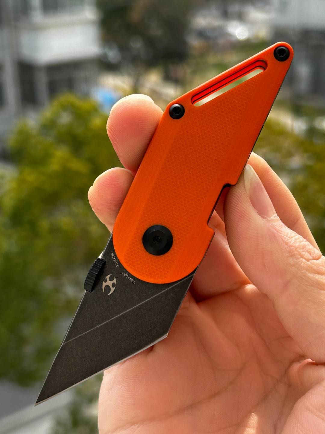 2【特惠】Kansept  T3045A3 DASH 154CM刃 G10柄 橙色 原价480 特惠217
