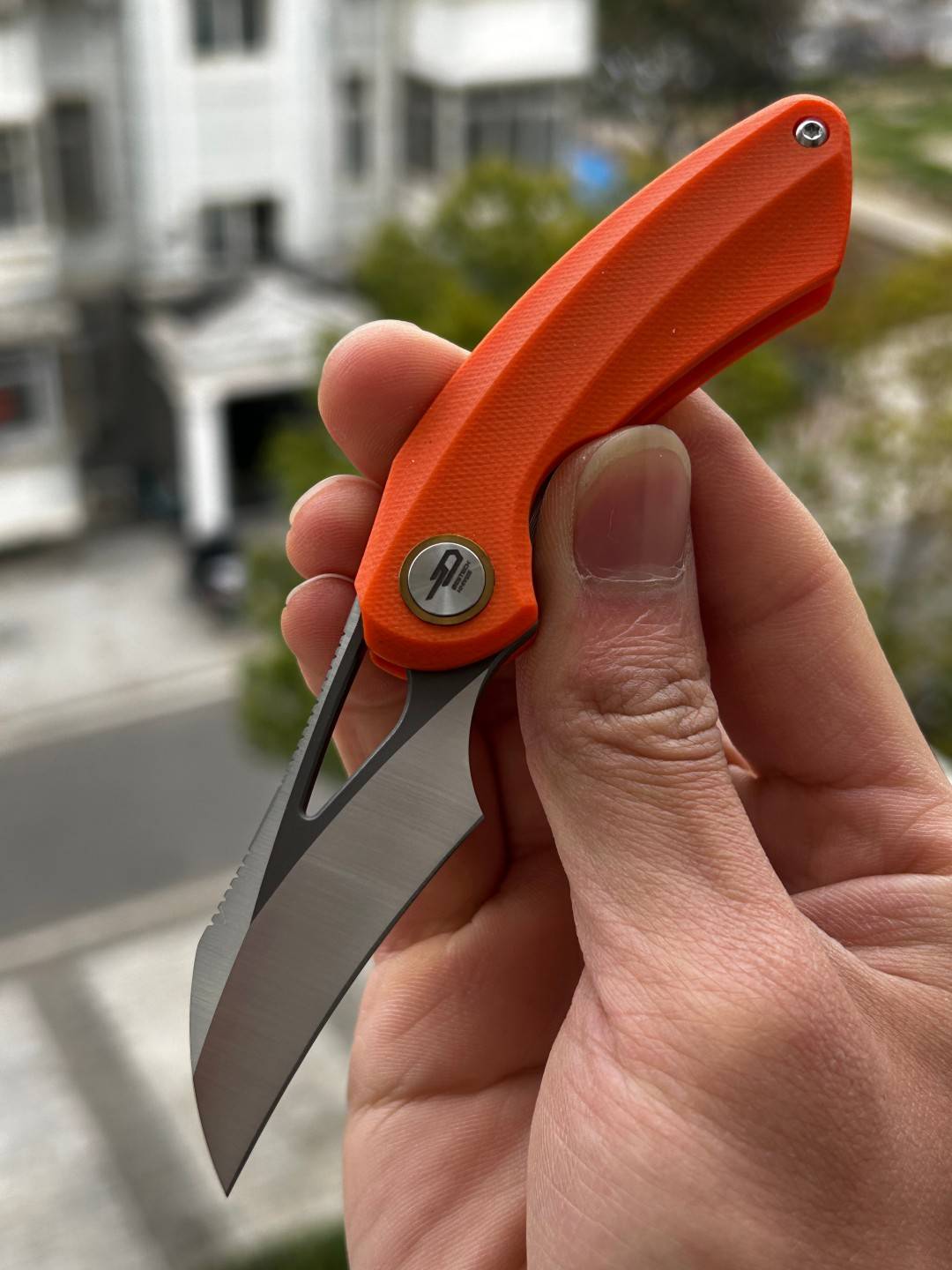 BESTECH BIHAI 14C28N钢 G10手柄 BG53B-2 橙色 441