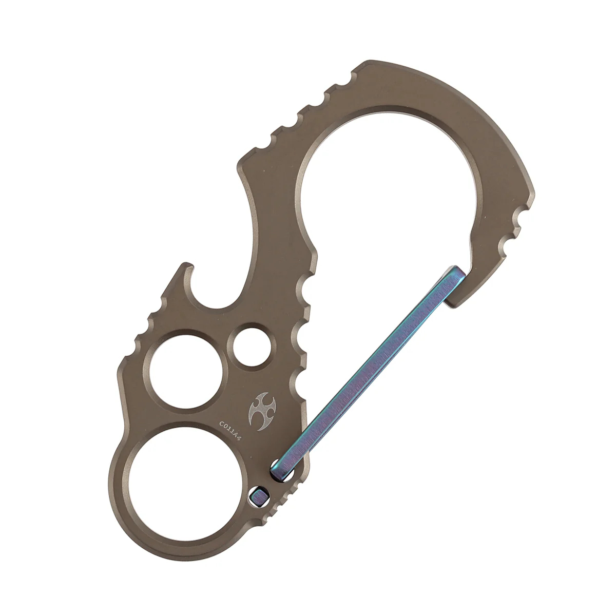 Kansept EDC Tools 钛合金 C011A4 青铜色+绿色 244