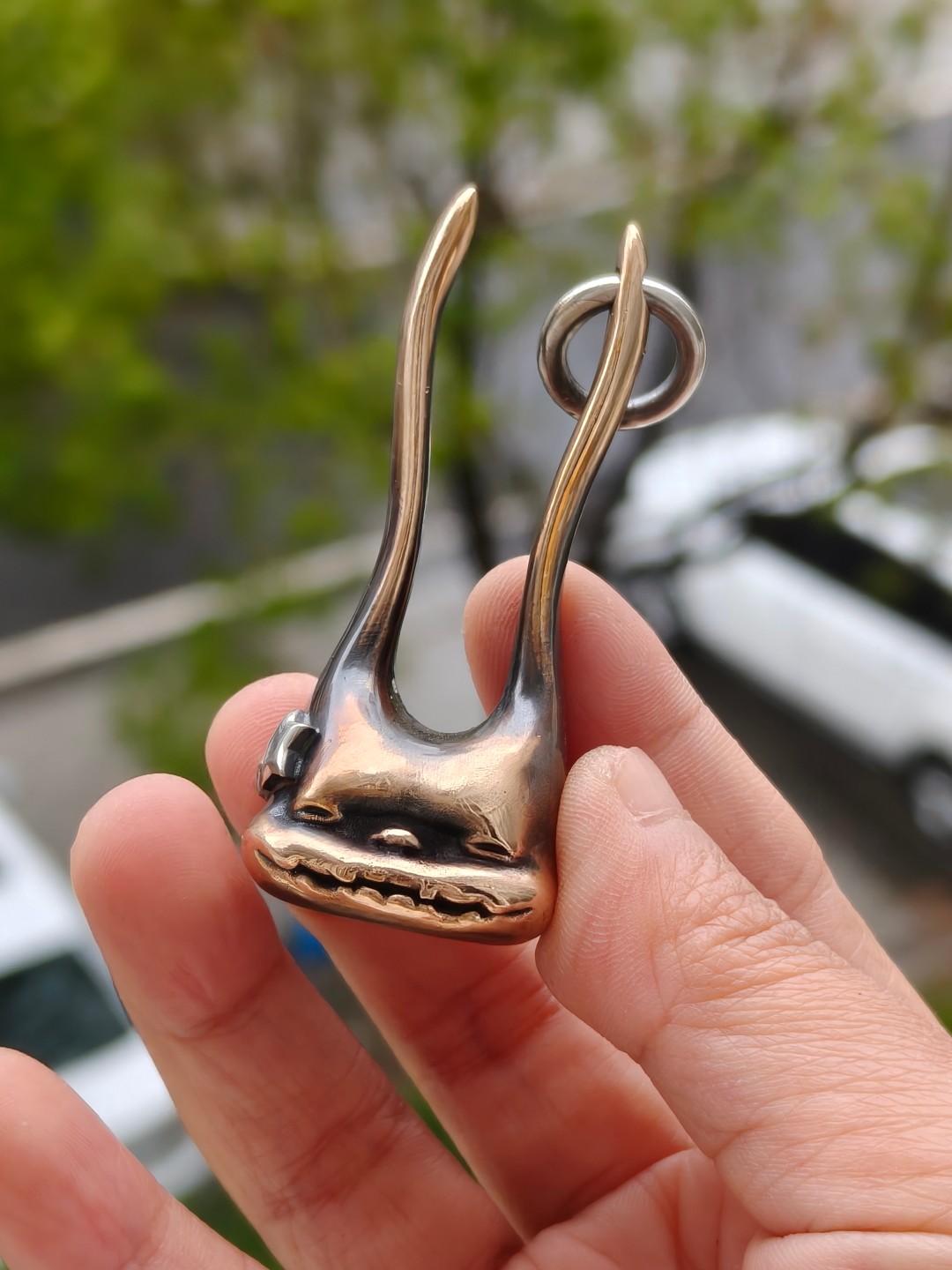 BeanArtMetal 豆艺工作室 兔子钥匙扣挂件 星星 1600