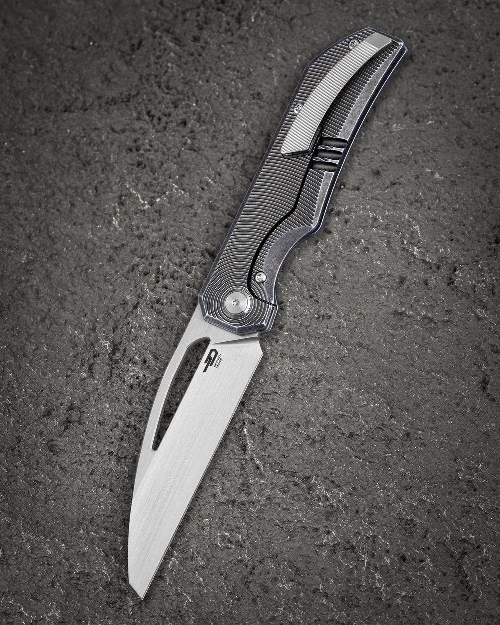 BESTECH TAIPAN MC钢 钛合金手柄 BT2503D-L 蓝色+黑色 2086