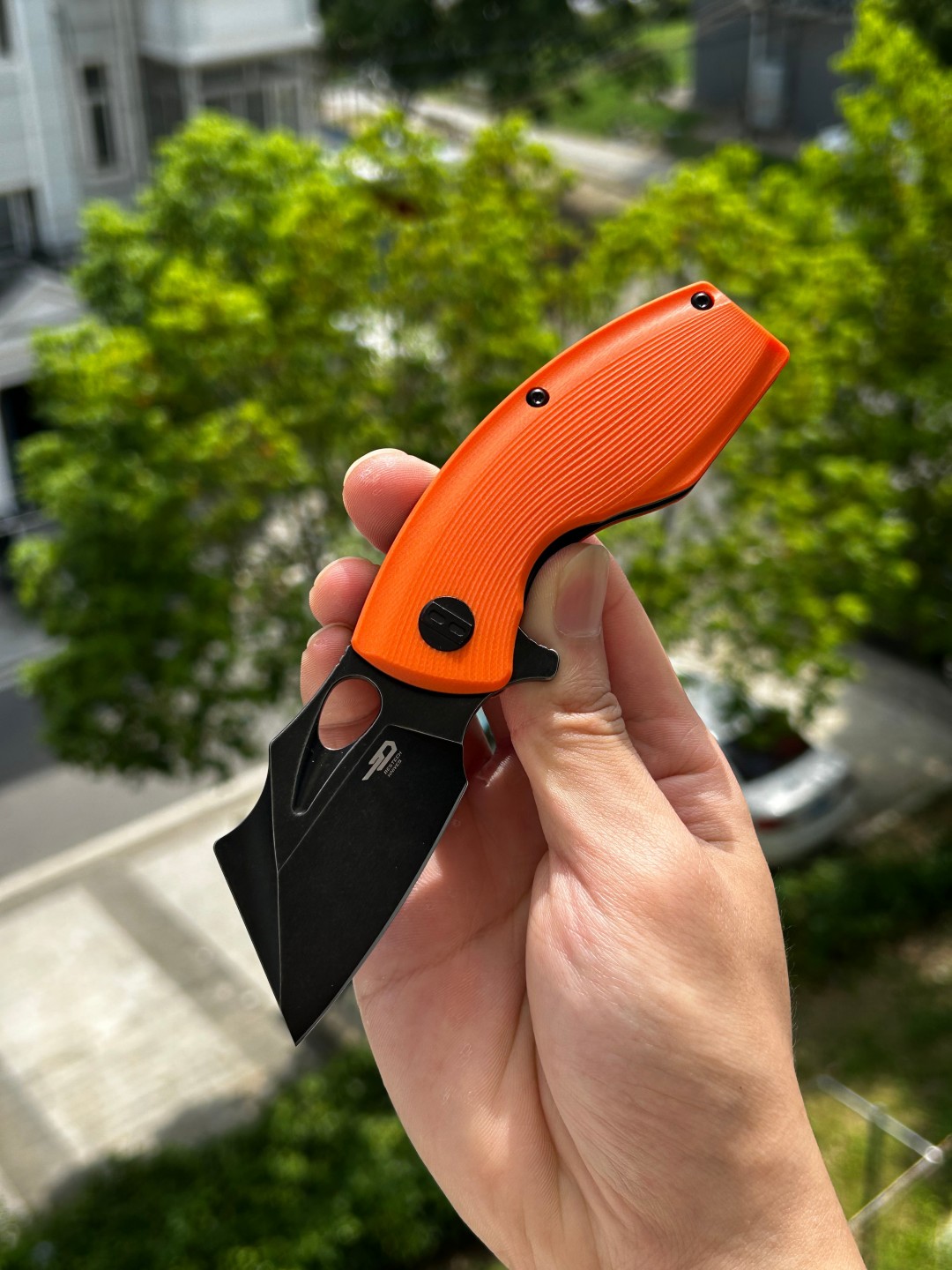 Bestech Lizard D2钢 G10手柄 BG39D 橙色 364