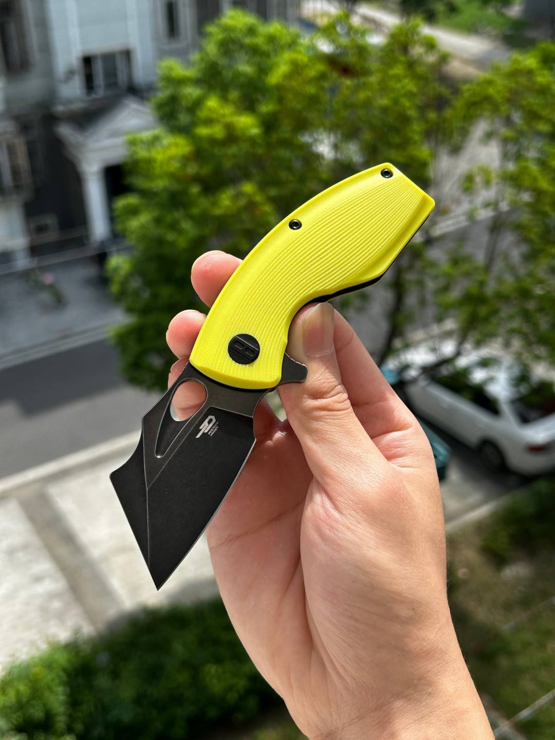 Bestech Lizard D2钢 G10 手柄 BG39F 青柠绿 364