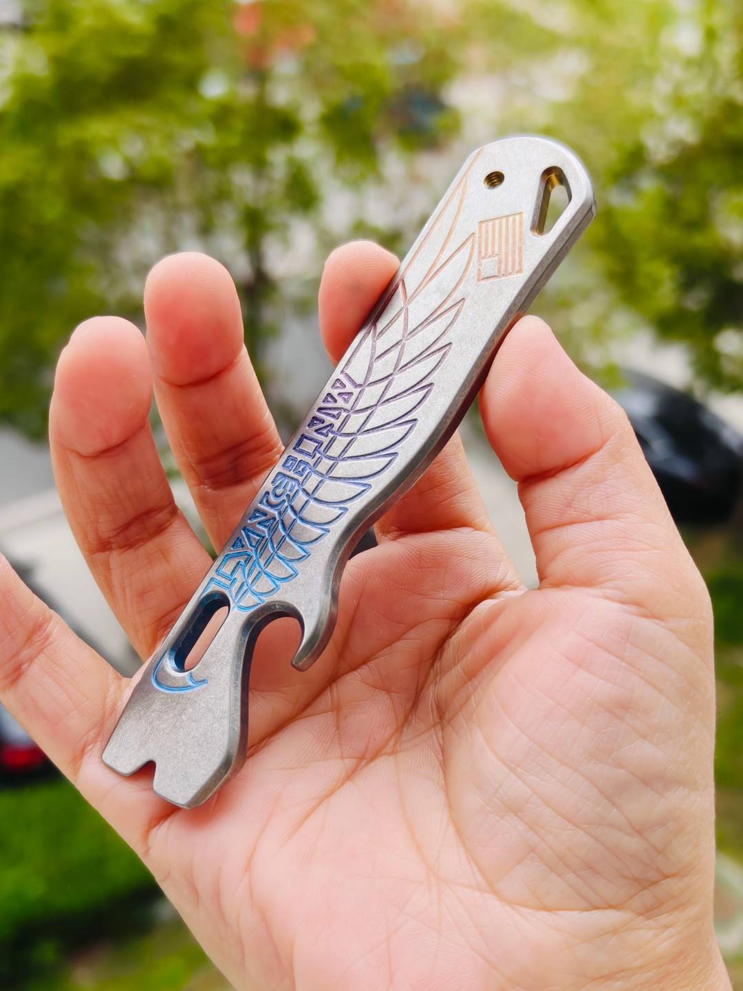 【寄售】 Lynchnw V1.0 All Access Pass 限量版 林奇钛合金撬棍 400