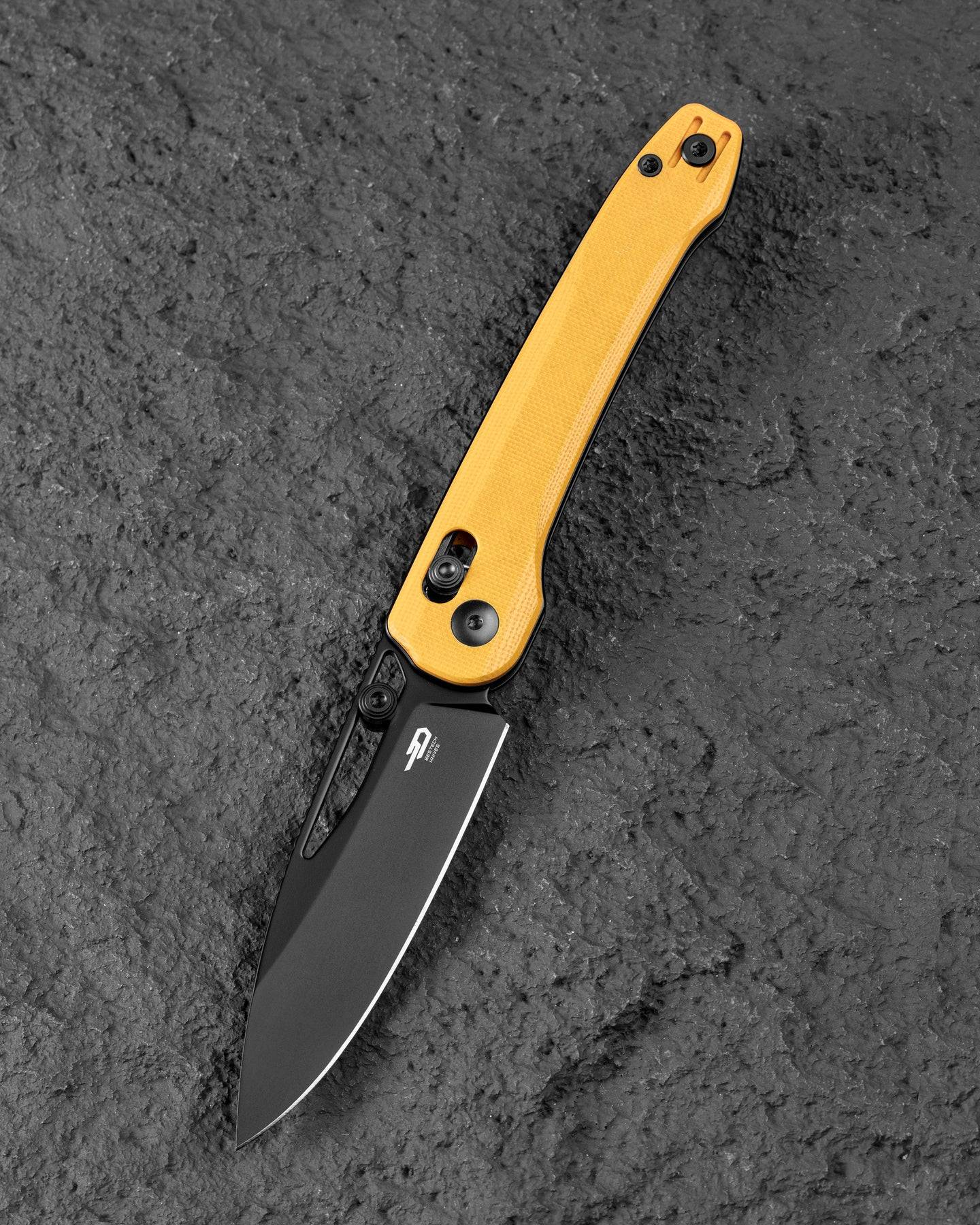 BESTECH COBBER 14C28N钢 G10手柄 BG68E 黄色 490