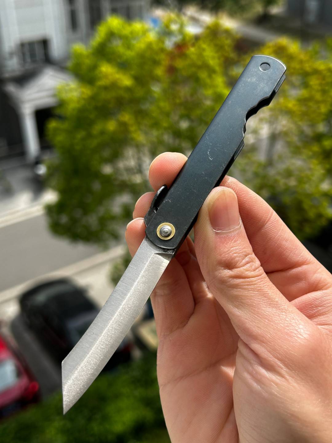 Nagao Higonokami Kanekoma 肥后守定驹 本黑 割入 90mm 中 108