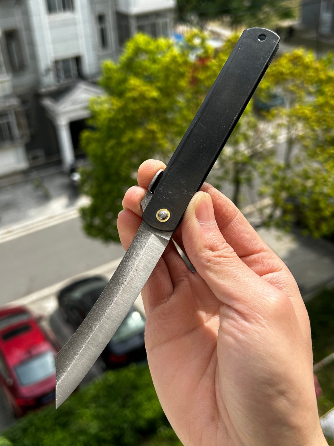 Nagao Higonokami Kanekoma 肥后守定驹 全钢 120mm 特大 118