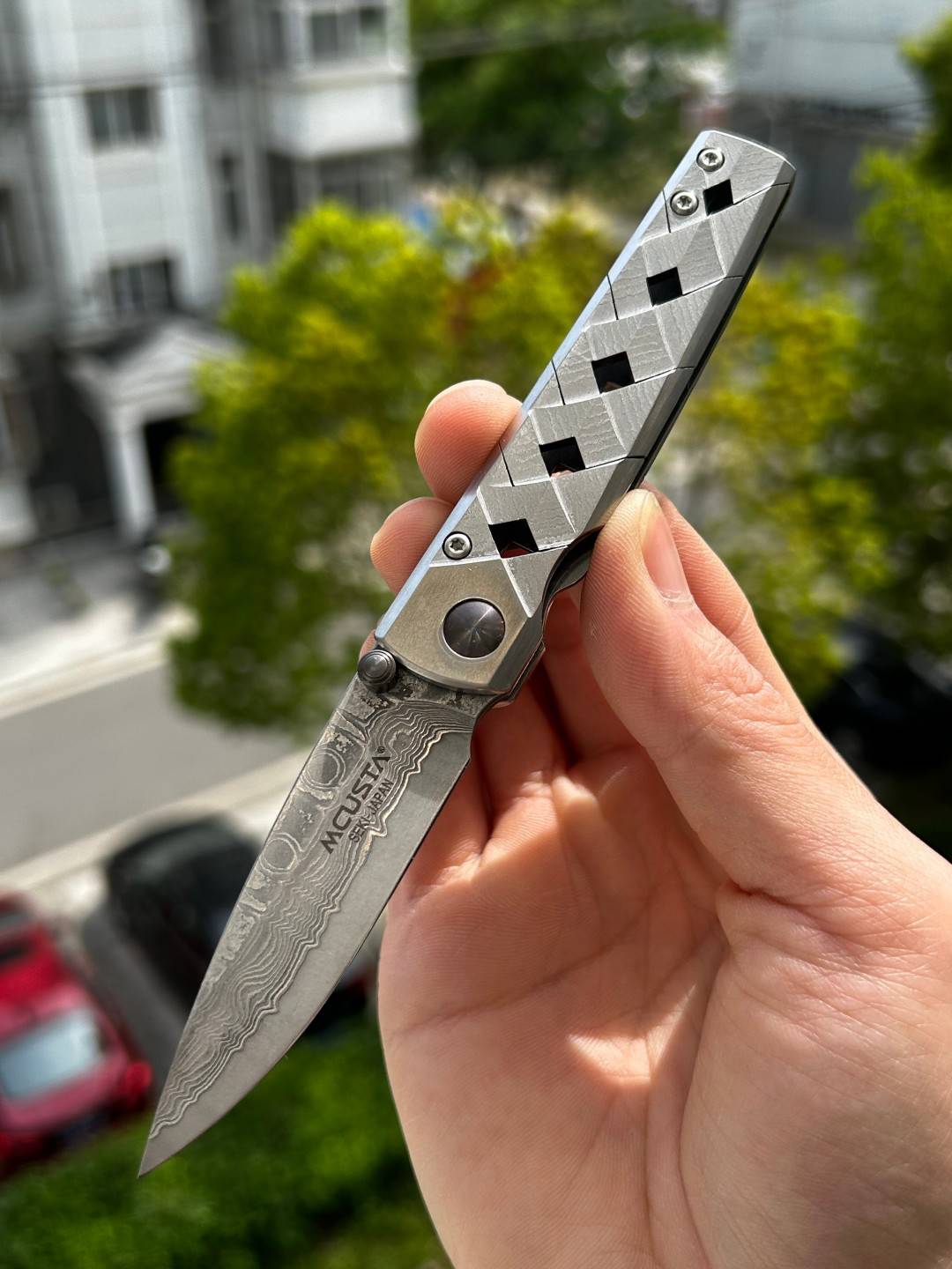 Mcusta Knives 大马士革钢 大马士革钢柄 MC-0037D 1680