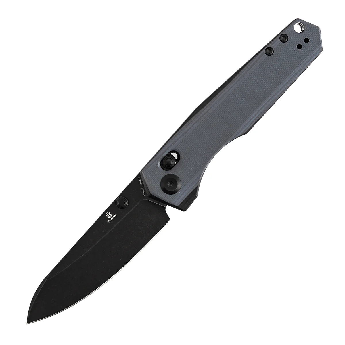 Tenable Beaver Nitro-V钢 G10手柄 T1105V7 灰色+黑色 349