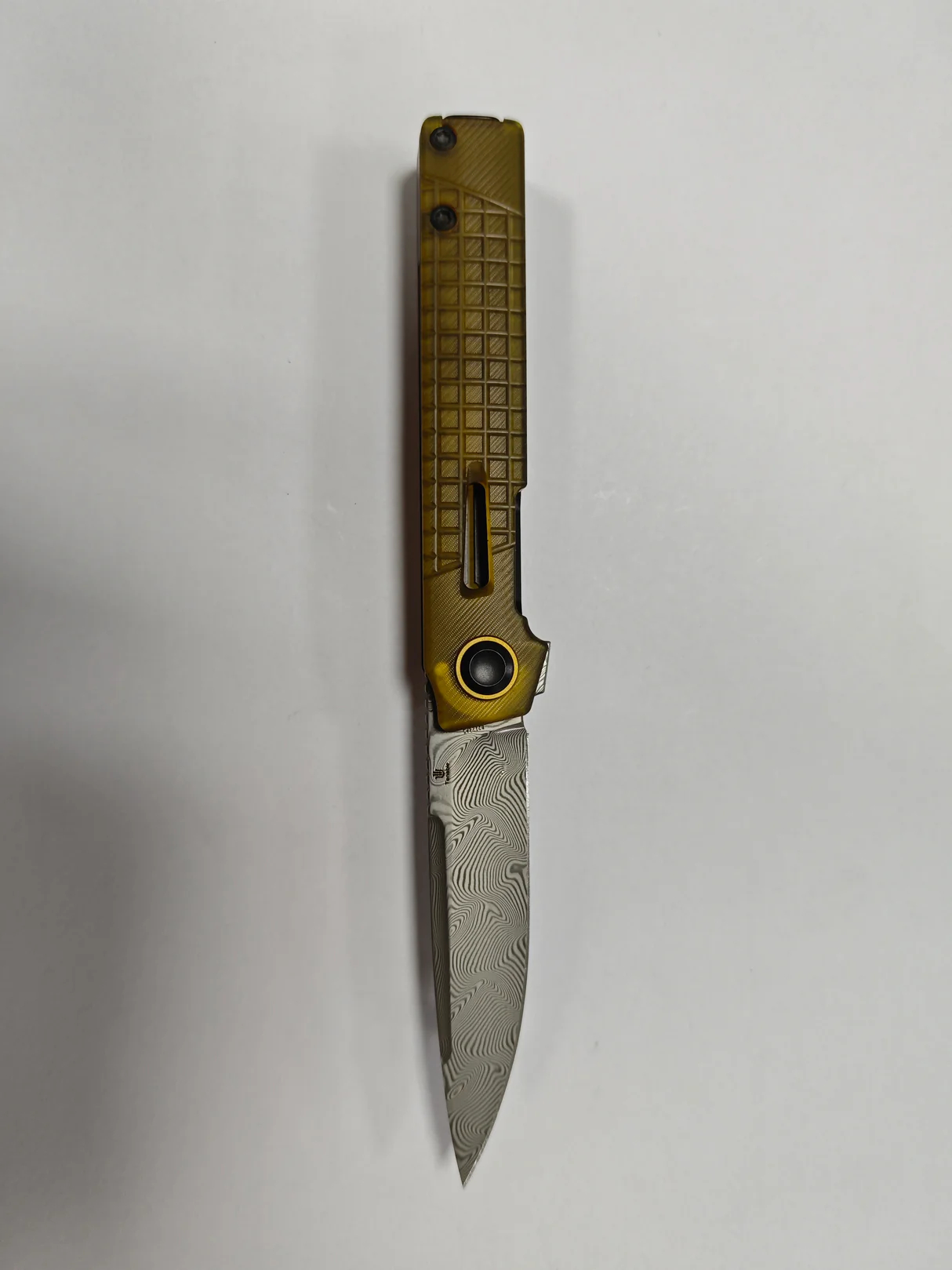 Tenable Kitpu 大马士革钢 PEI / Ultem手柄 B2123A5 琥珀色 699