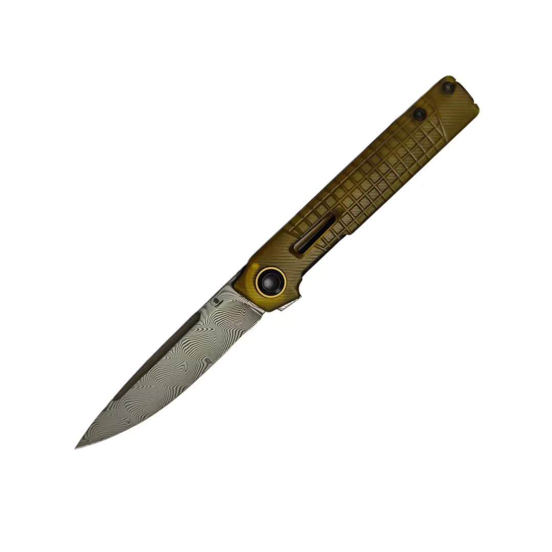 Tenable Kitpu 大马士革钢 PEI / Ultem手柄 B2123A5 琥珀色 699