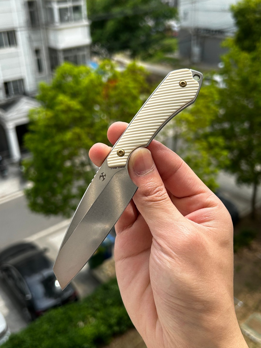 Kansept Valk Nitro V钢 G10手柄 G019A3 象牙白 461