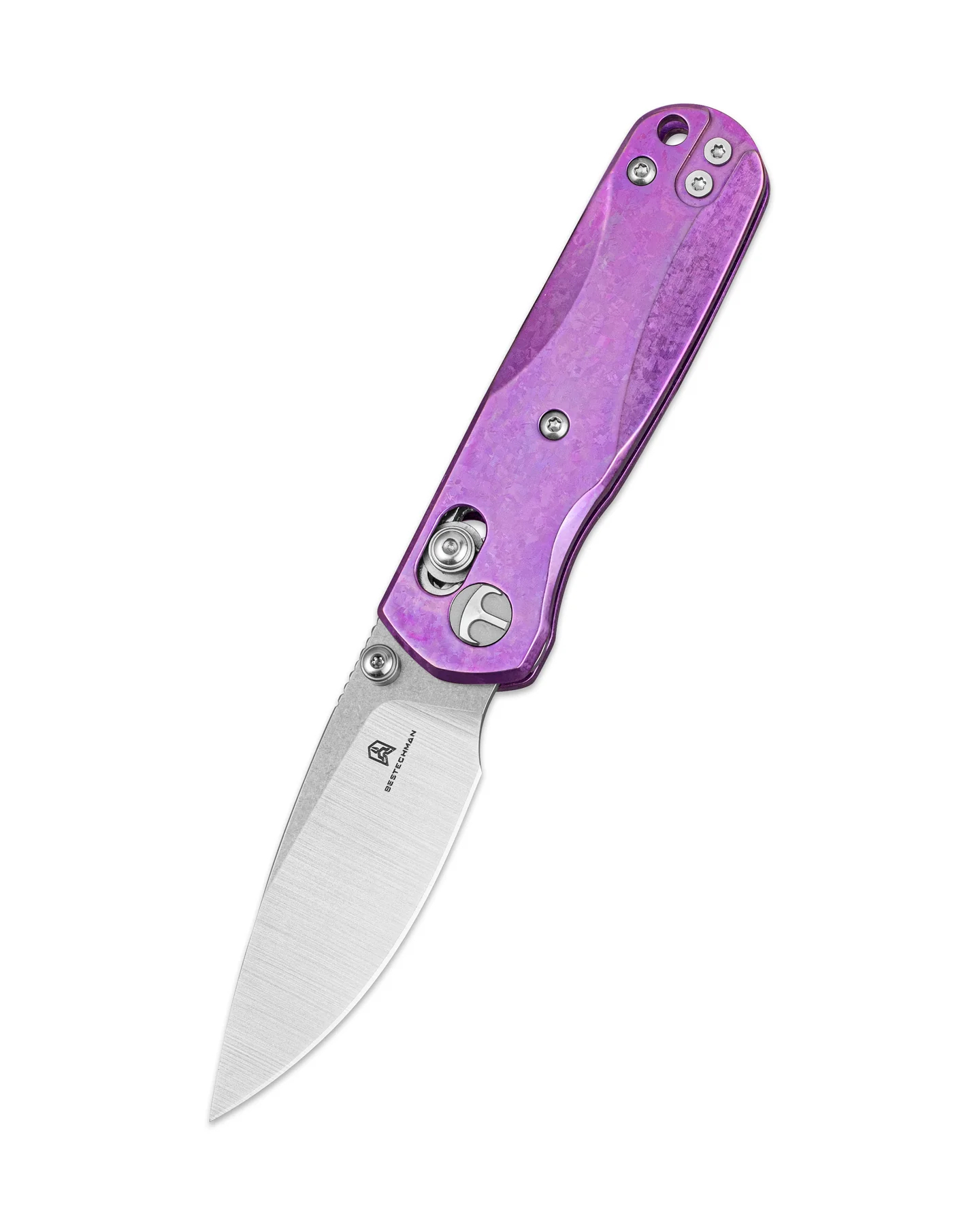 BESTECHMAN SPRITE M390钢 钛合金手柄 BMK21H 紫色 1050