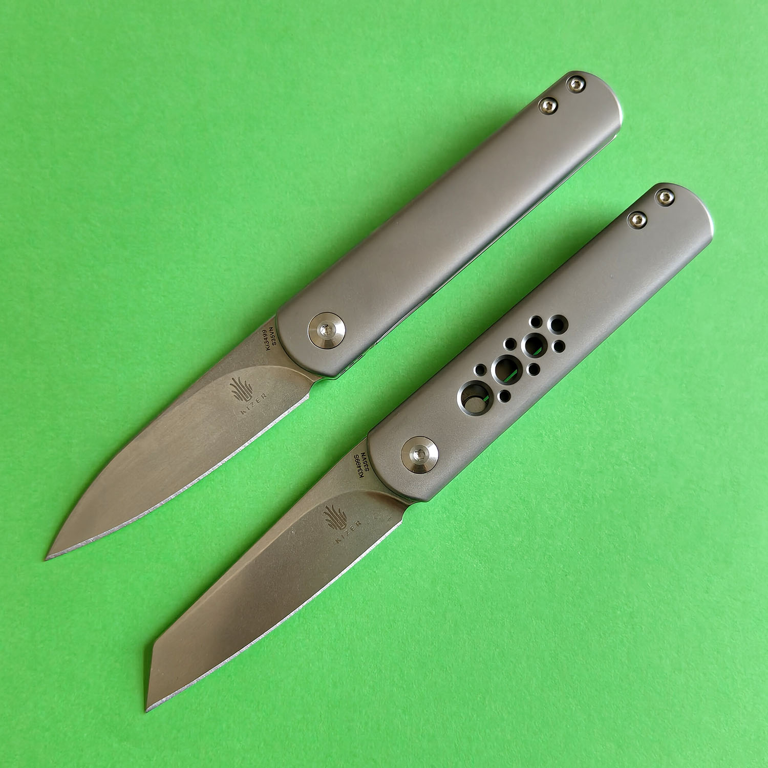 【特惠】Kizer KI3499+KI3499 S35VN钢 钛柄 原价2560 特惠1500