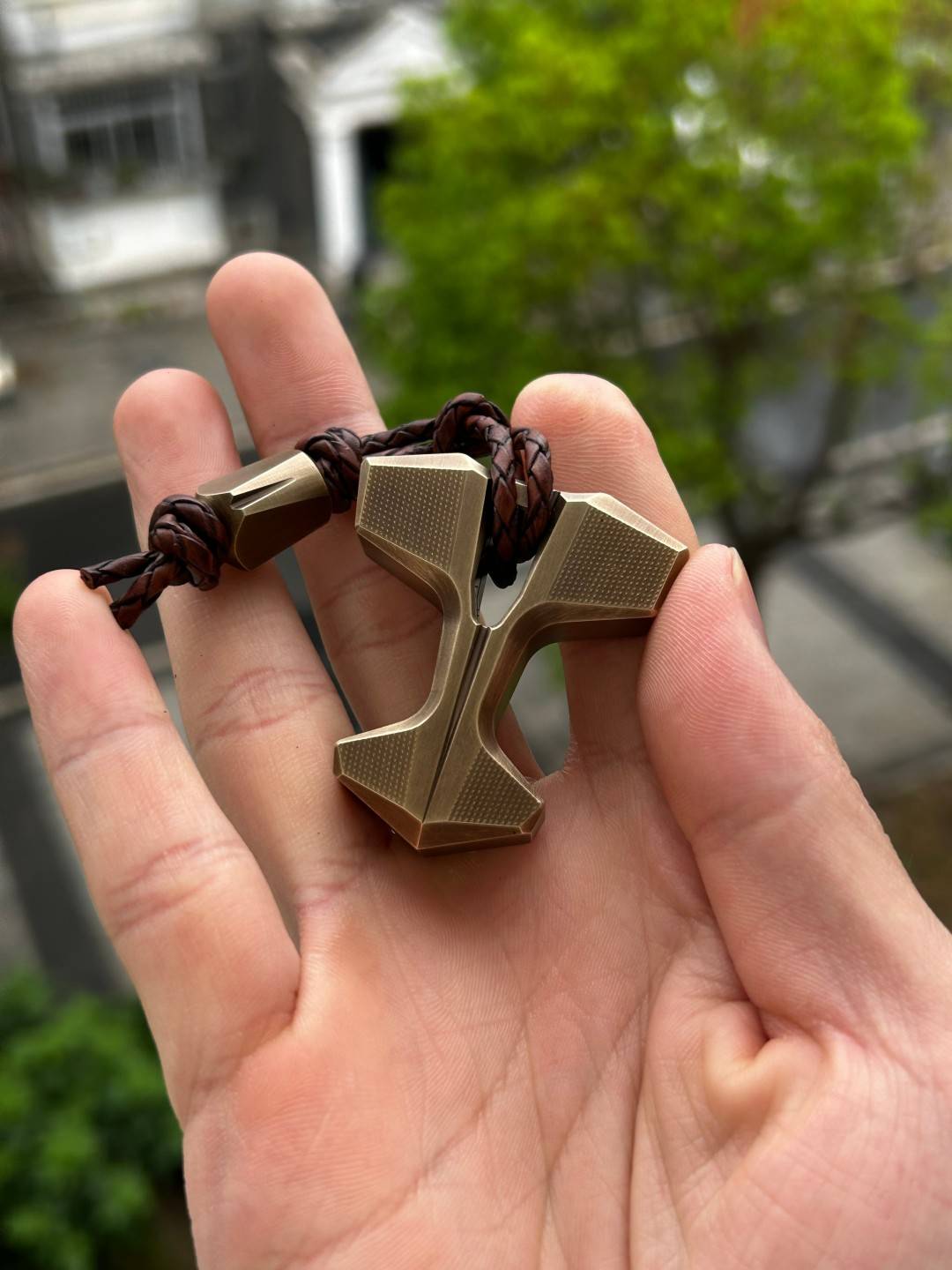 Ostap Hel Impact Tool Mjolnir III 雷神之锤三代 海军黄铜 收藏版 1880