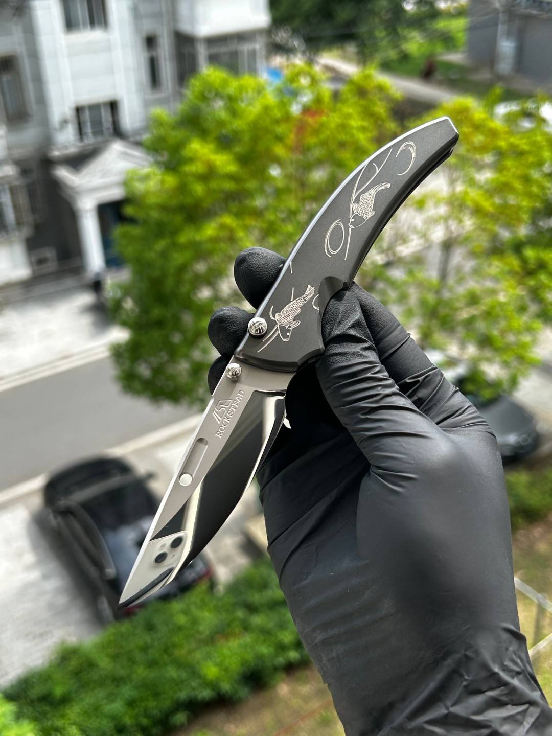 Rockstead SHU-KOI 花田洋 秀 ZDP-189钢 钛柄 10600