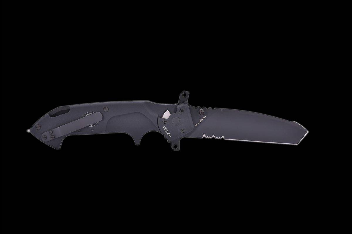 Extrema Ratio GLAUCA B1 NS N690钢 铝合金手柄 04.1000.0139/BLK/NS 黑色 3499