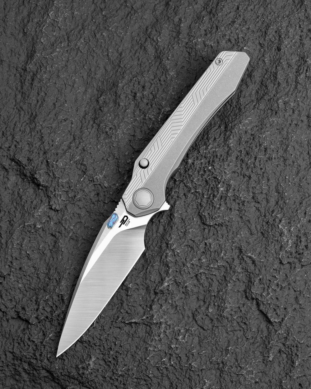 BESTECH WET NELLIE MC钢 钛合金手柄 BT2505E 钛原色 2380