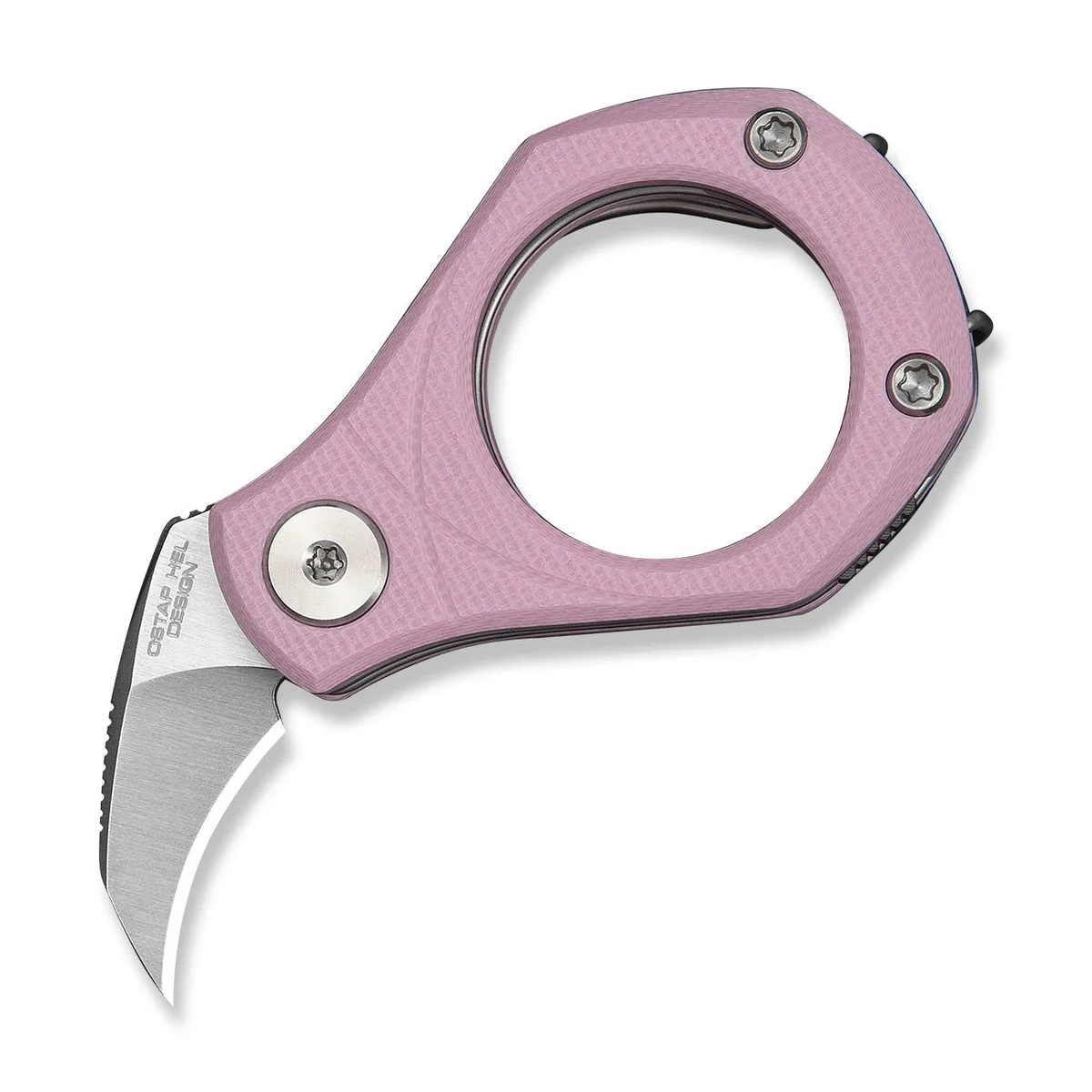 CIVIVI Pyrus 14C28N钢 G10手柄 C23038-5 粉色 208